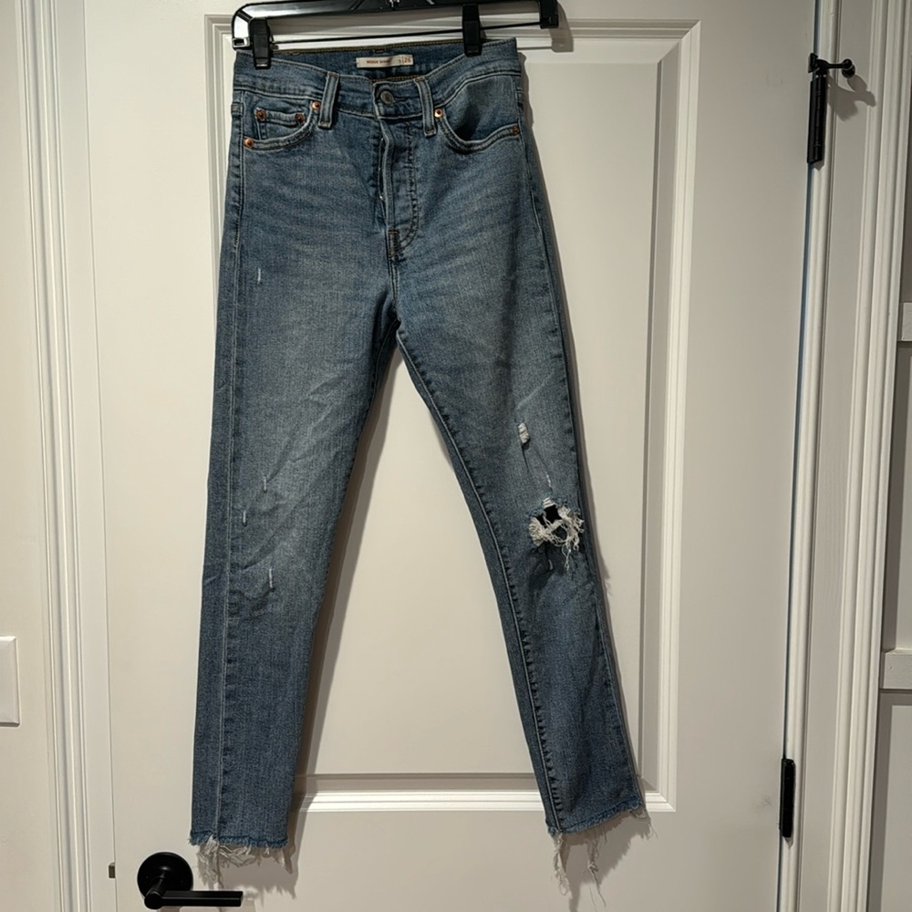 Levi’s wedgie skinny denim jeans